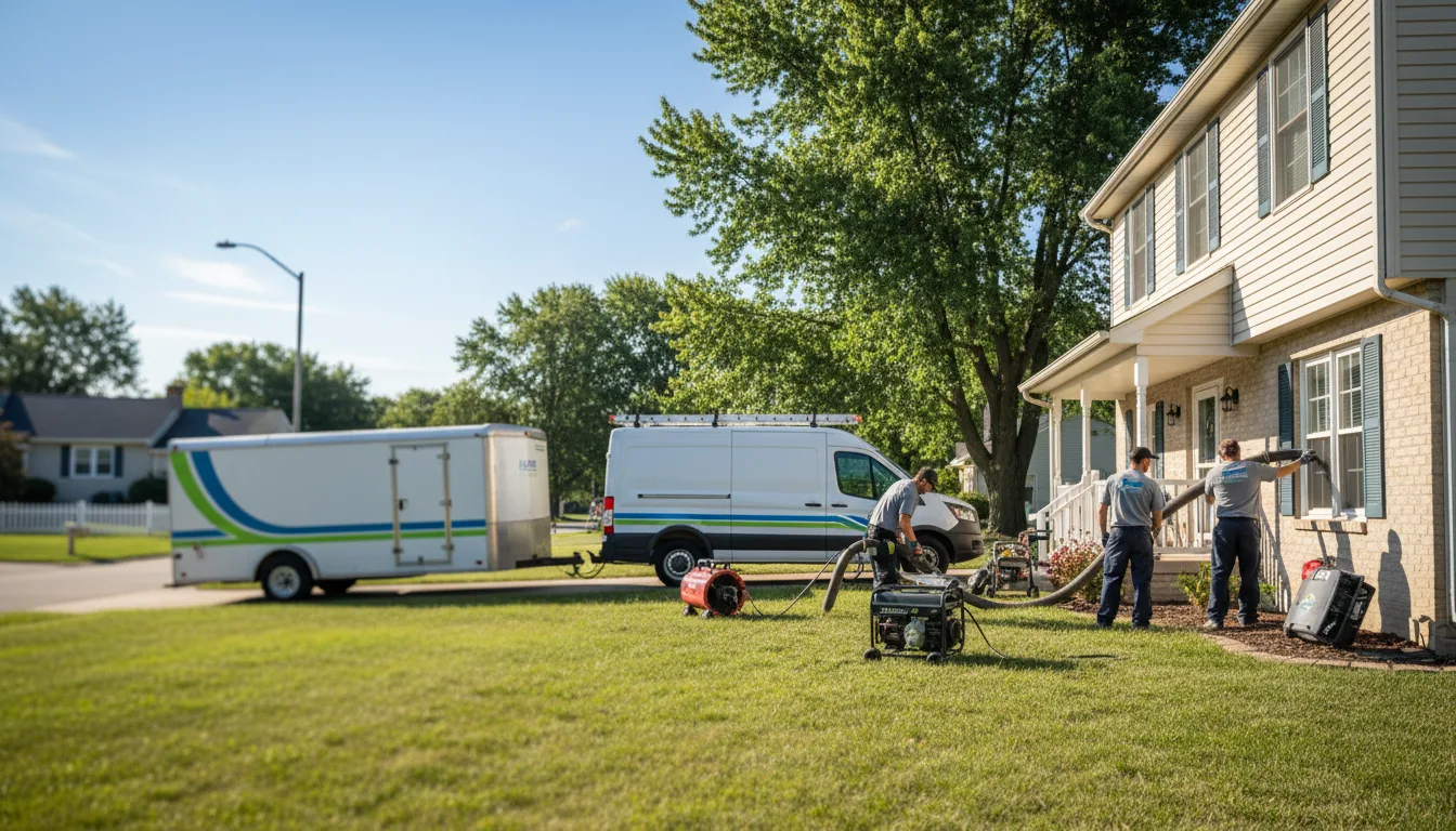 Flooded Basement Restoration And Cleanup With Repair in Kewadin, MI near me
